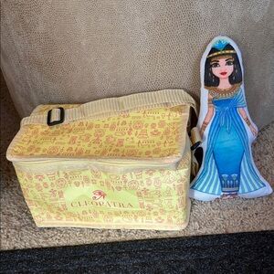 Cleopatra Themed Lunch Bag and Doll Set